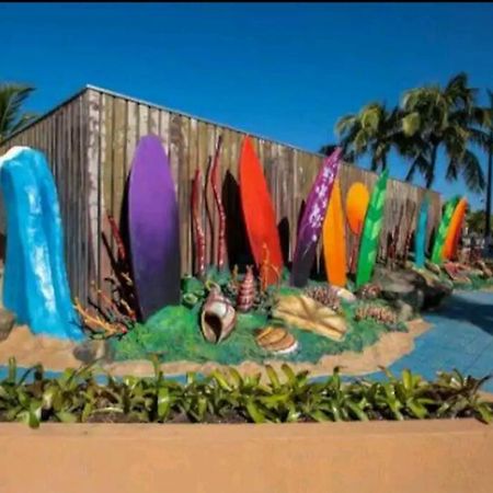 Apartamento 2 Dormitorios E Sacada Gourmet Frente Ao Mar Praia Grande  Kültér fotó
