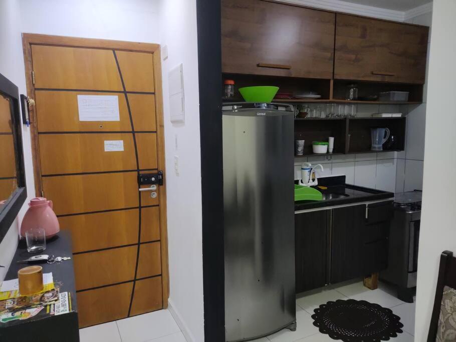 Apartamento 2 Dormitorios E Sacada Gourmet Frente Ao Mar Praia Grande  Kültér fotó